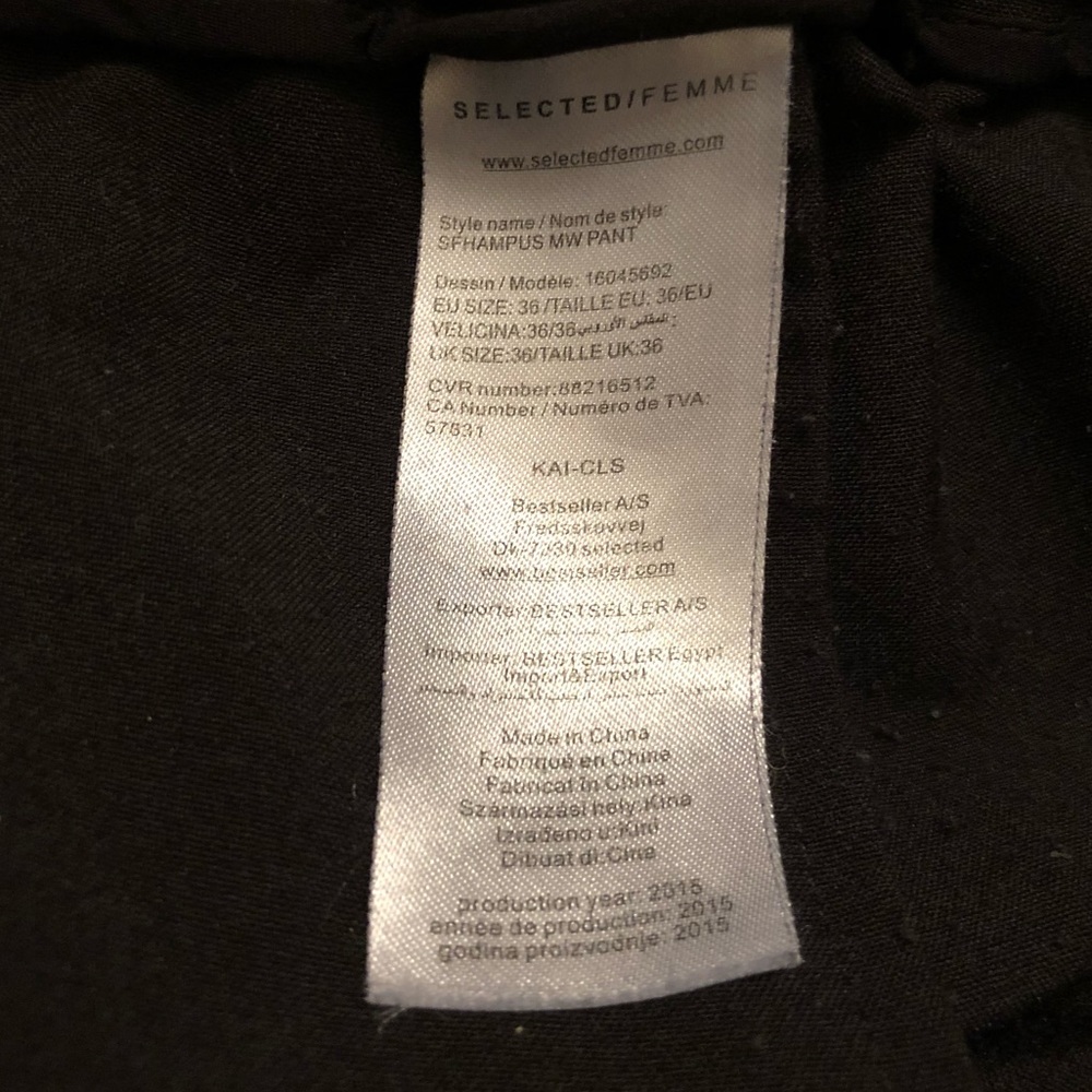 EUC Black Pants - Picture 6 of 6